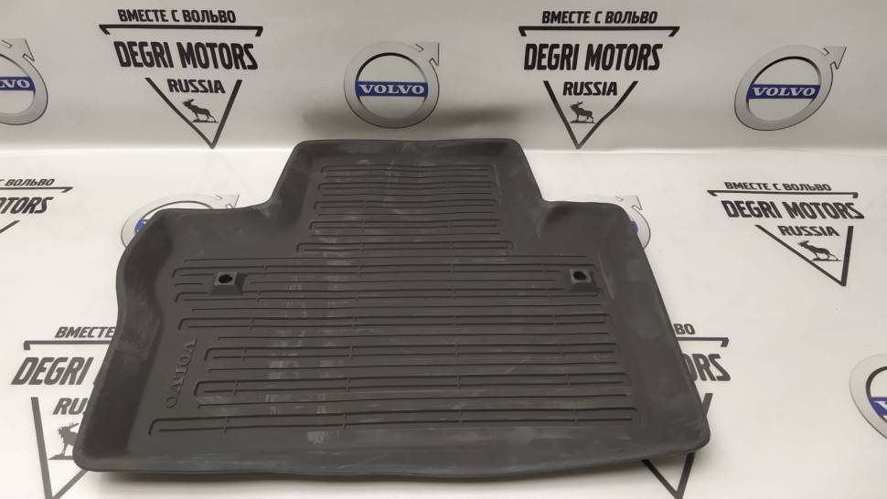 Коврики салонные резиновые "off black" \\ VOLVO Original 39807564