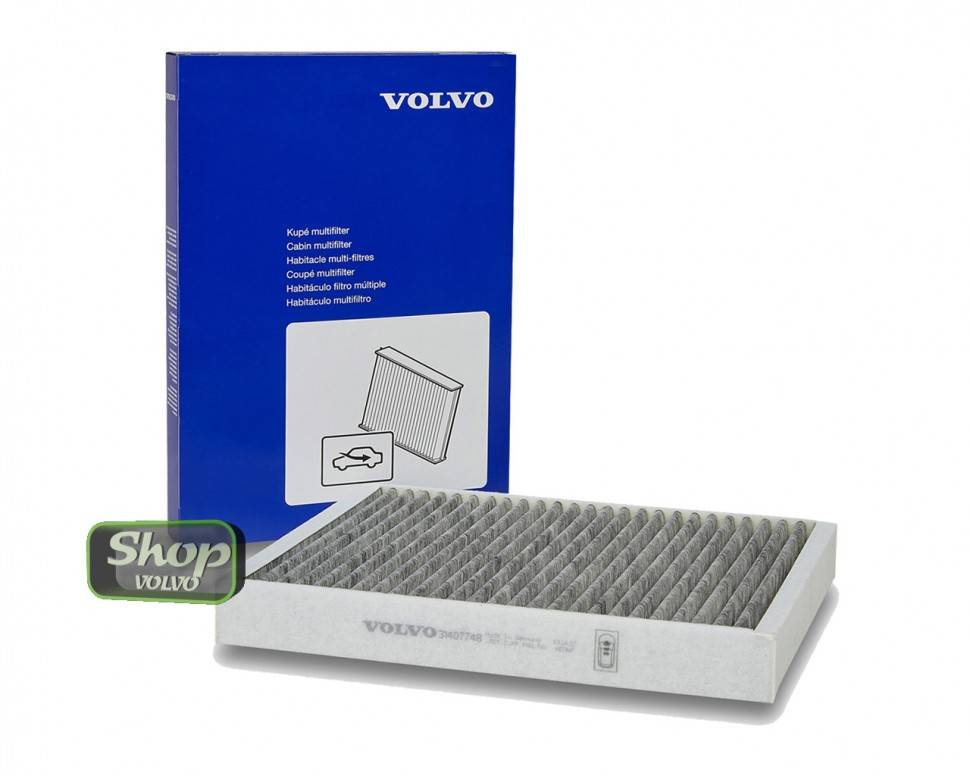 Фильтр угольный вентиляции салона VOLVO S60 III, S90 II, V60 II, V90 II, V90CC, XC60 II, XC90 II \\ VOLVO Original 31407748