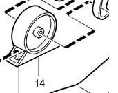 Опора двигателя VOLVO S40 I,V40 L не Автомат \\ VOLVO (Original) 30854942