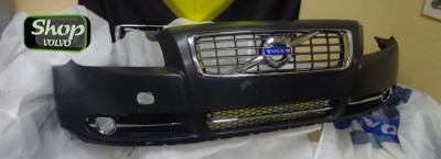 Накладка переднего бампера Вольво S80 II \\ c 2007 года \\ SWParts SW39870135