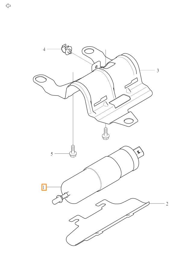 Фильтр топливный D4204T Вольво XC90 II \\ VOLVO (Original) 31669471