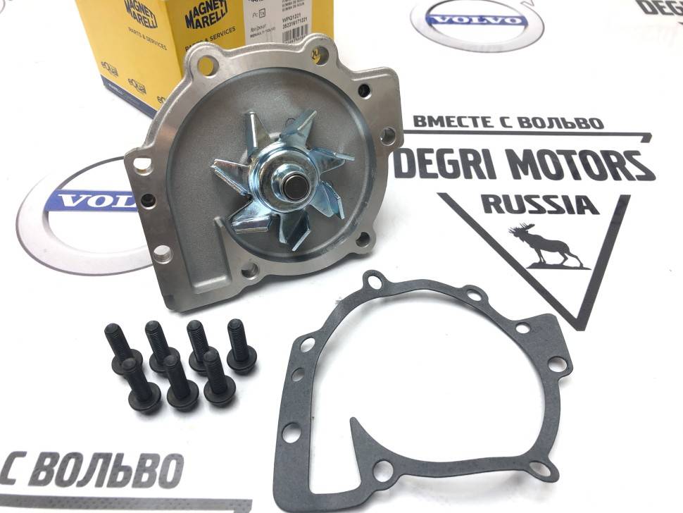 Насос системы охлаждения - помпа \\ Volvo S60 II, S80 II, XC70, XC90 \\ MAGNETI MARELLI 352316171221