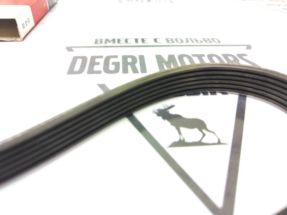 Приводной ремень Вольво S60 II, S80 II, XC70 II, XC60 \\ на 6-ти цилиндровые двигатели \\ Gates 6PK1203