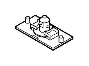 Зажим обивки потолка S60, S80, V70, XC70 \\ VOLVO Original 9193079