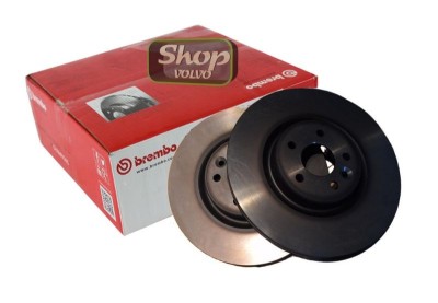 Тормозной диск передний VOLVO S60 II, S80 II, XC60, XC70 II 17.5" \\ 336 мм \\ BREMBO Италия 09.9586.11
