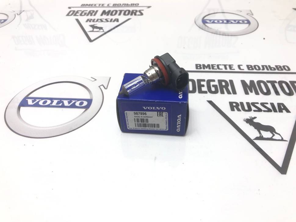 Лампа противотуманной фары H8 Вольво \\ HELLA 8GH 008 356-121