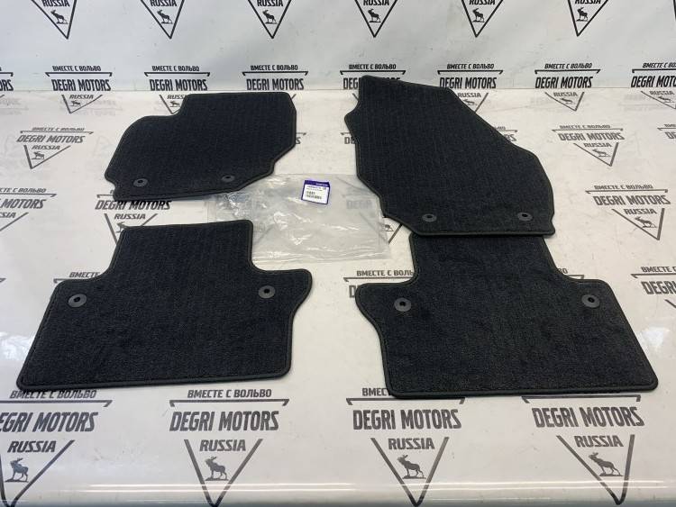 Коврики текстильные xc70 2008- offblack \\ VOLVO Original 39866370