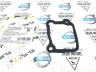 Прокладка термостата между нижней и верхней частями корпуса Volvo C30, C70 II, C70, S40 II, V50, S60, S80 II, S80, V70 II, XC70, V70 III, XC70 II, XC60, XC90 \\ GParts VO31293699GA