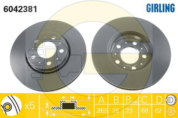 6042381 Тормозной диск Girling.JPG