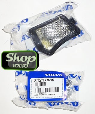 Плафон подсветки в левое зеркало Вольво S60 \\ VOLVO Original