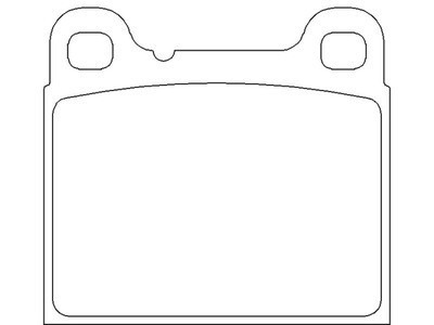 Колодки тормозные комплект \\ VOLVO 240 (P242, P244) , 240 Kombi (P245) , 260 (P262, P264) , 260 купе (P262) , 260 универсал (P265) , 740 (744) , 740 Kombi (745) , 760 (704, 764) , 760 Kombi (704, 765) , 780 , 850 (LS) , 850 универсал (LW) , 940 (944) , 9