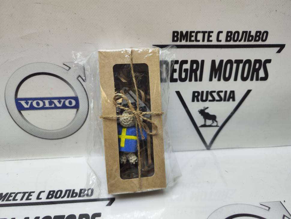 Брелок &quot;Лось&quot; Флаг вязаный \\ SW-Parts Брелок-Флаг