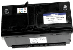 Аккумулятор 700А обратная полярность VOLVO S40 II, C30 \\ 12V 80Ah 700A \\ VOLVO (Original) 30659799