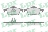 Тормозные колодки задние \\ VOLVO S60, S80, V70 II ,XC70 16" \\ LPR 05P705