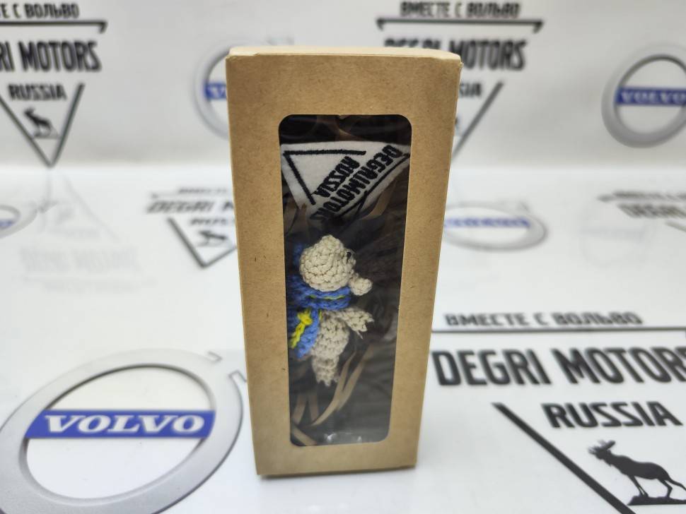 Брелок &quot;Лось&quot; Шарф вязаный \\ SW-Parts Брелок-Шарф