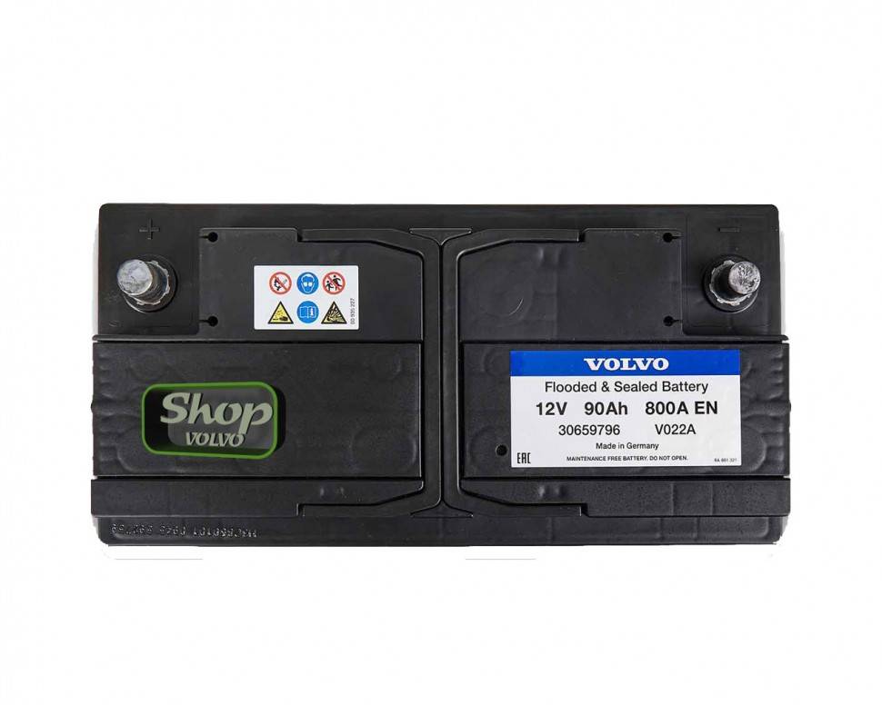 Аккумулятор Volvo 800А EN обратная полярность 90А/ч \\ VOLVO Original 30659796