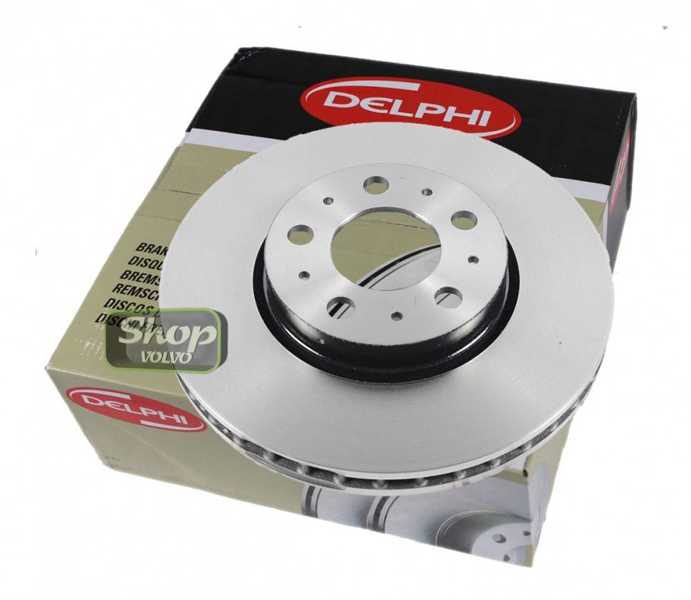 Тормозной диск передний 15&#039;&#039; \\ VOLVO S60,S80,XC70 \\ 286мм \\ Delphi BG3513