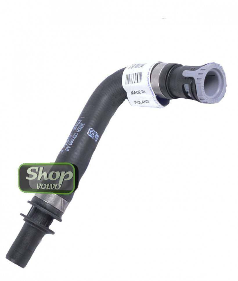 Шланг печки выпускной Вольво S40 II, V50, C30, C70 \\ VOLVO Original