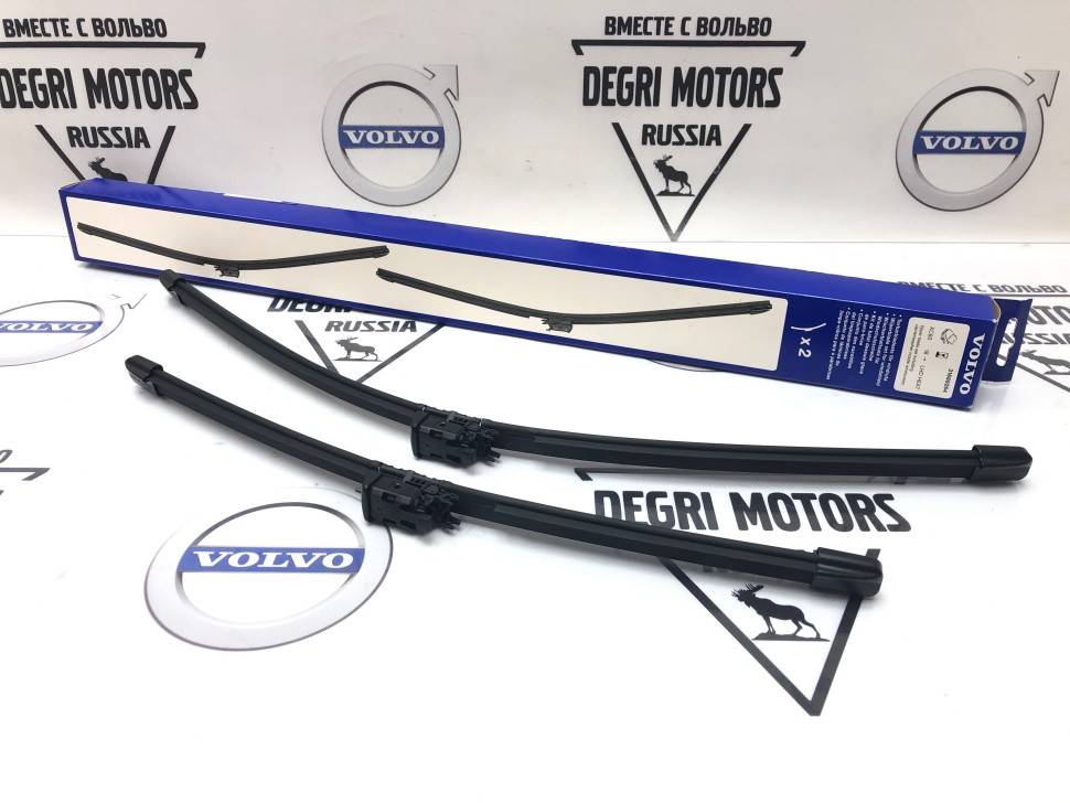 Комплект щетки стеклоочистителя с омывателем и обогревом Volvo XC60 II \\ VOLVO Original 31689264