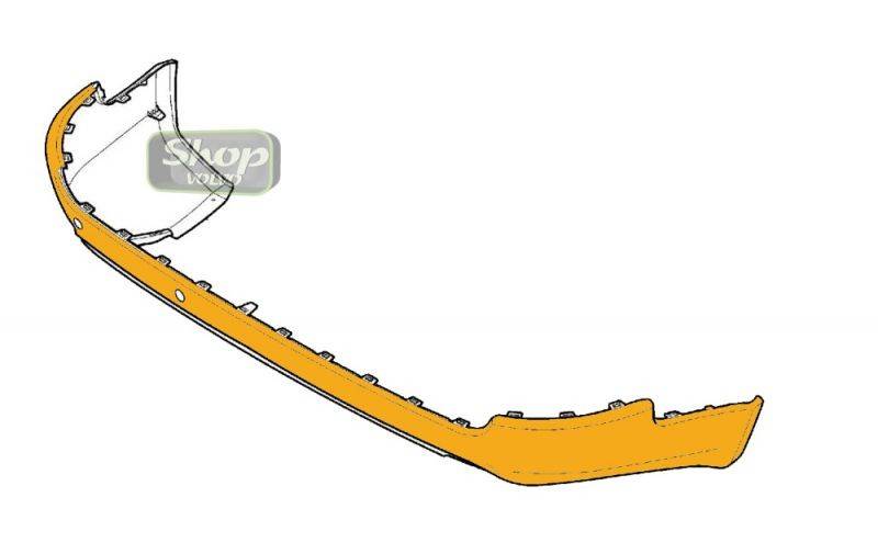 30678964 Нижняя часть заднего бампера без парктроников Вольво XC90.1de.jpg