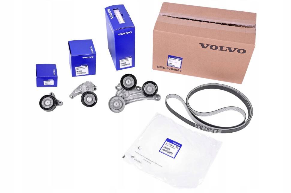 Комплект ремня навесного оборудования Volvo S60 III, S60 II, V60, S90 II, V90, V60, V90 CC, XC60 II, XC60, XC90 II \\ VOLVO Original 32213657