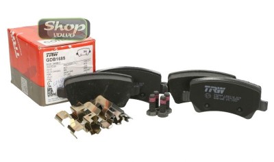 Тормозные колодки задние 16' Volvo S60 II, S80 II, XC60, XC70 II \\ электрический тормоз \\ TRW GDB1685
