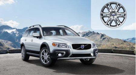 Алюминиевый колесный диск Pan 7,5x18" Silver \\ XC60, XC70 II \\ VOLVO Original 31408905