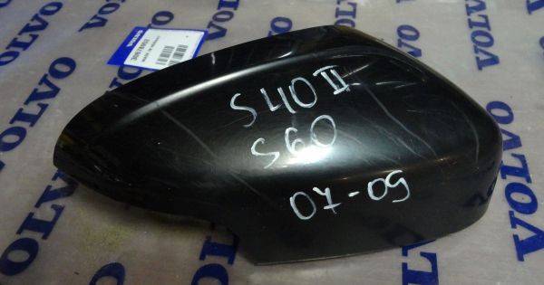 Крышка правого зеркала б/у Вольво S80 II \\ c 2007 года \\ VOLVO Original 39850593BU
