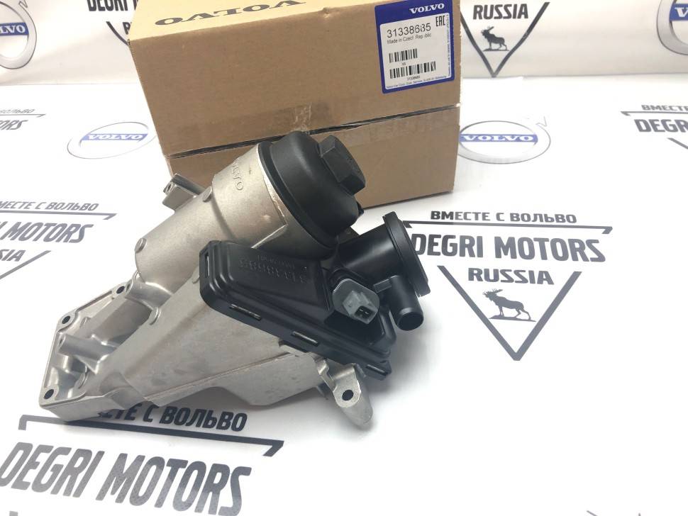 Корпус масляного фильтра Вольво S40 II, S60 II, S80 II, XC70 II, XC60 \\ B5204Txx B5254Txx \\ VOLVO Original 31338685