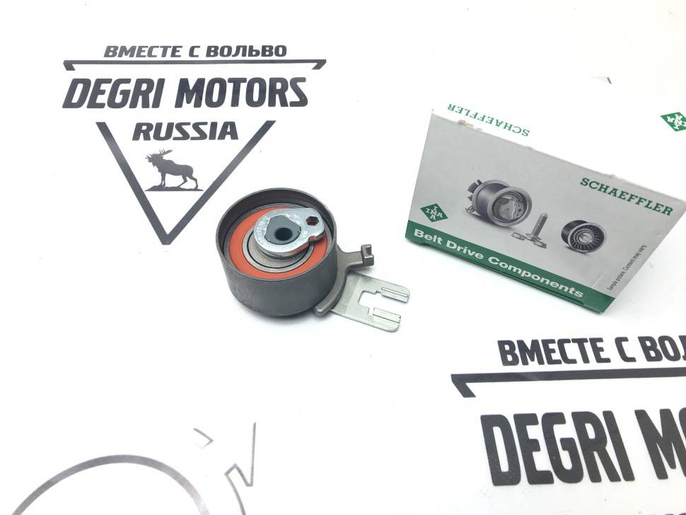 Ролик натяжителя ремня грм XC70 II S80 II \\ INA \\