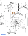 САЙЛЕНТБЛОК ЗАДНЕГО ВЕРХНЕГО РЫЧАГА VOLVO XC90 2003-2014 \\ FEBEST VLAB-009