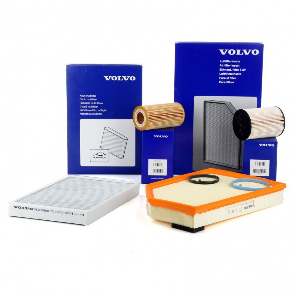 Комплект ТО на 20 000 для Вольво ХС90 D5 \\ Угольный фильтр \\ VOLVO (Original)