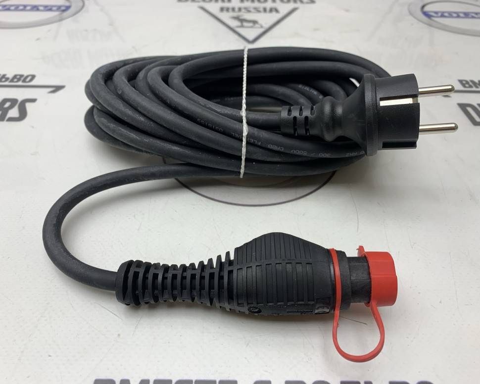 Кабель подогрева сетевой 5м для розетки в бампере VOLVO XC90 \\ VOLVO Original 9451649