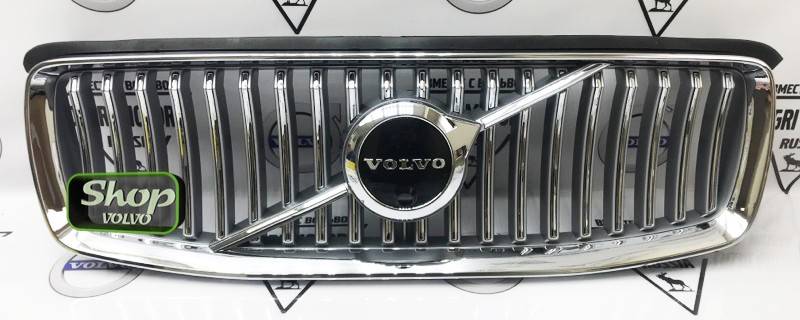 Решетка радиатора Вольво XC90 II 2020- \\ под камеру \\ VOLVO Original 31698387