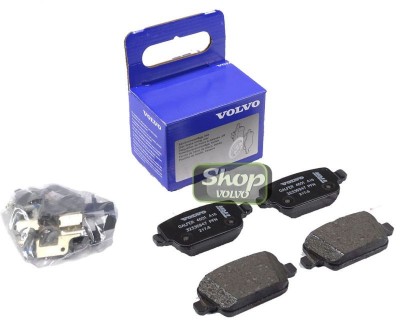 Тормозные колодки задние VOLVO S80 II, XC70 II \\ сплошной диск мех. ручник 16' \\ VOLVO Original 30794553