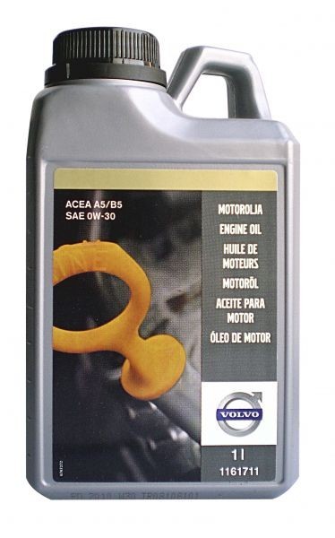 Масло моторное SAE 0W-30 ACEA A5/B5 \\ 1 литр \\ VOLVO Original 1161711