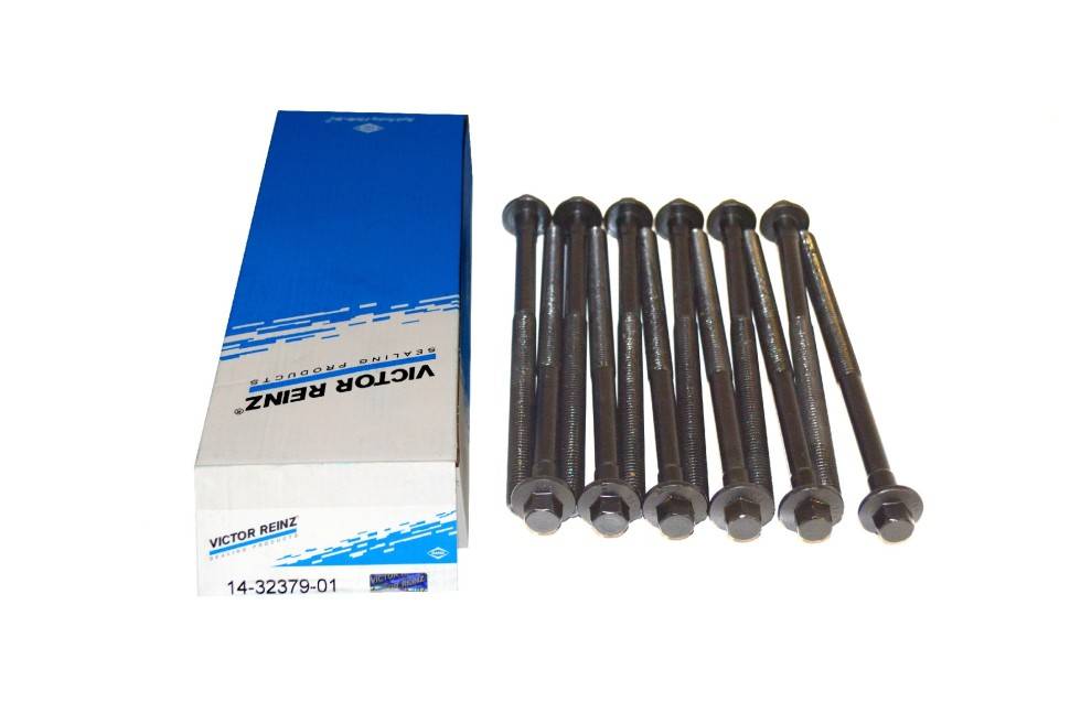 Болты крепления ГБЦ к-кт 12шт. D5244Tхх Volvo S40 II, S60 II, S80 II, XC70 II, XC60 \\ VICTOR REINZ 14-32379-01