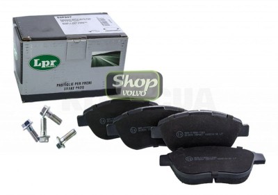 Тормозные колодки задние VOLVO S80 II, XC70 II \\ электрический тормоз вентилируемый диск \\ LPR 05P1474