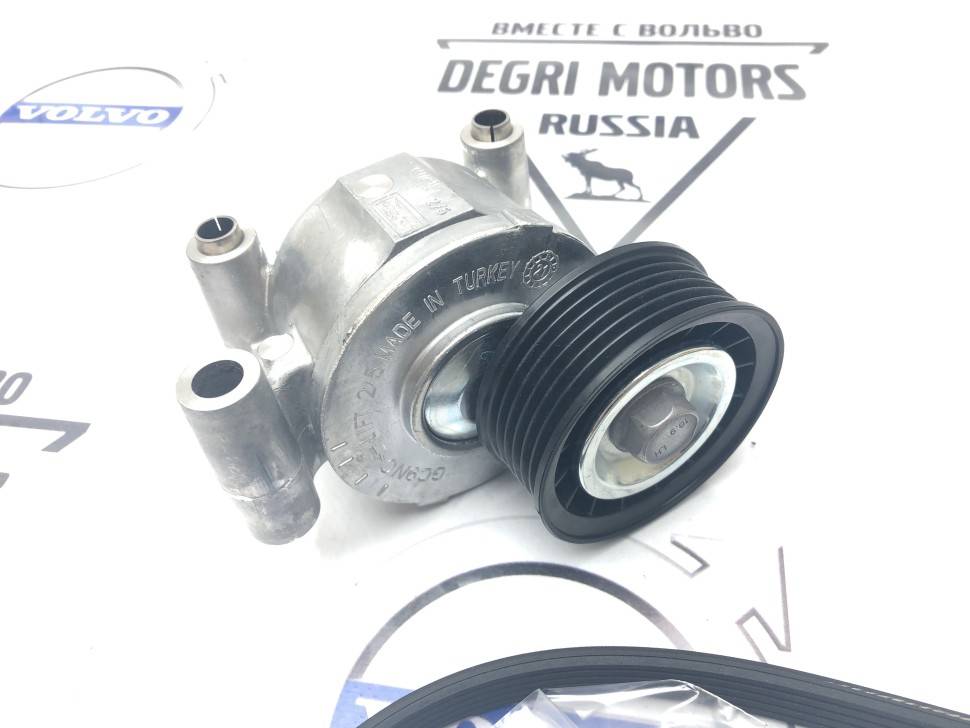 Комплект приводных ремней + ролик 1.8-2.0 л. VOLVO S40 II, C30, V50, С70 \\ VOLVO Original 9487168