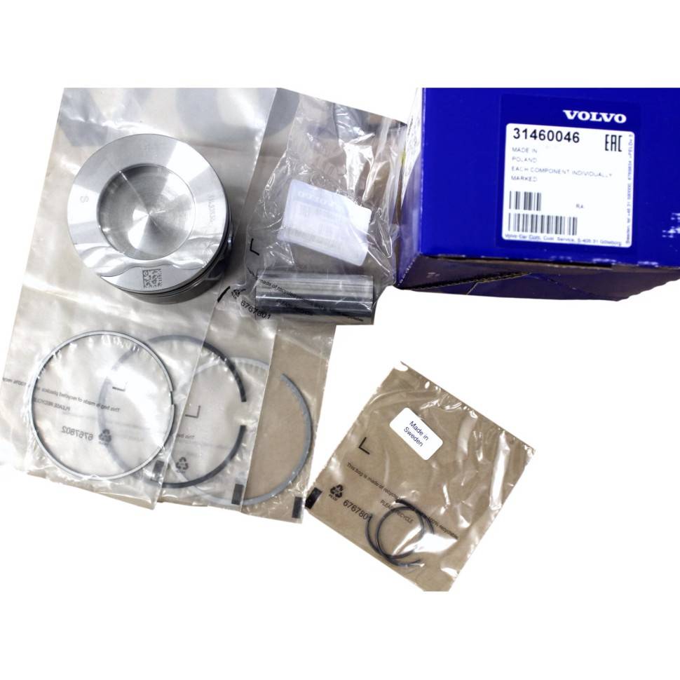 Поршень с кольцами дизель Volvo XC90 II, XC60 II, S60 III \\ VOLVO Original 31460046