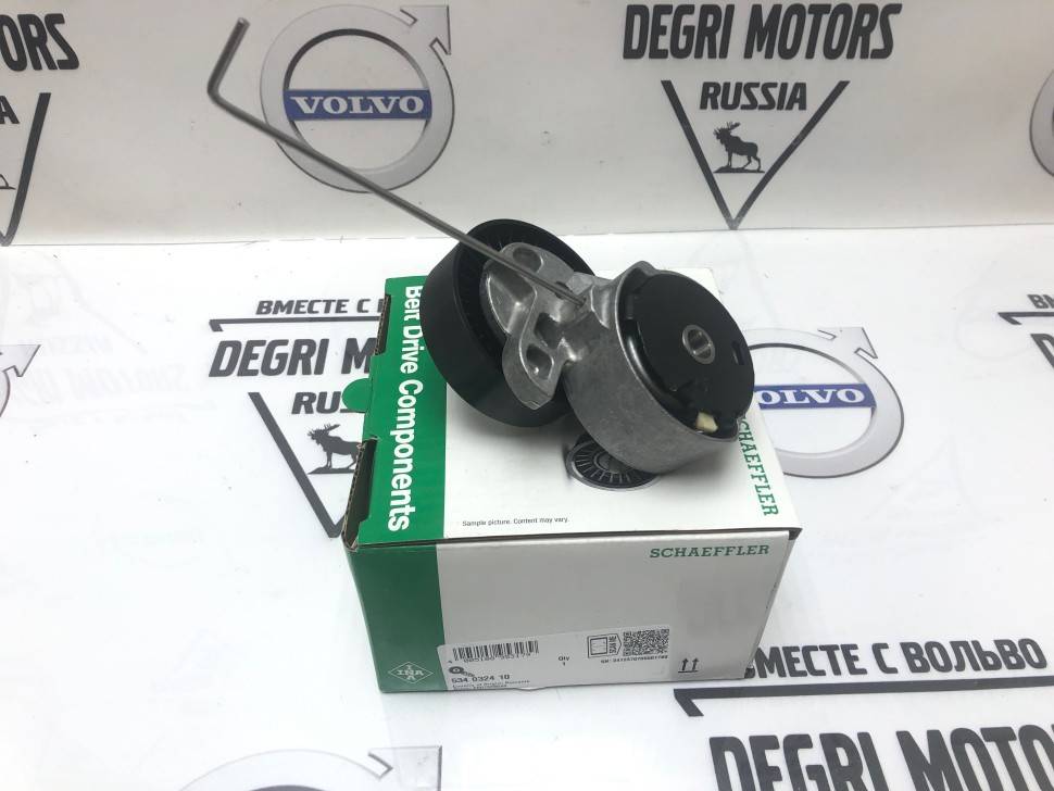 Ролик с натяжителем ремня ДВС Volvo S60 II, S80 II, XC70 II, XC60, XC90 \\ INA 534 0324 10