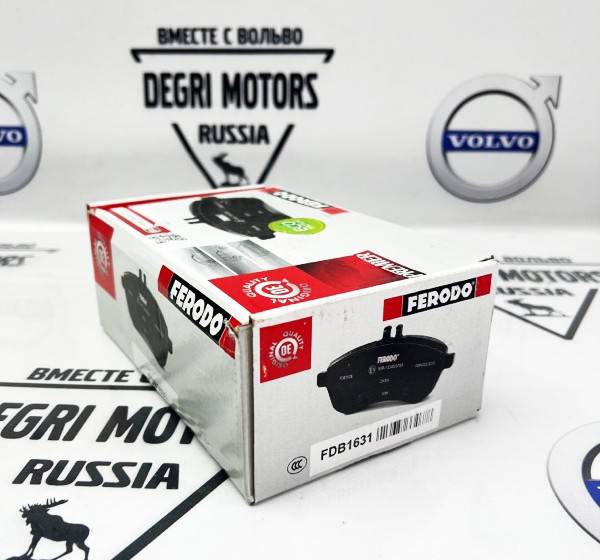 Тормозные колодки передние VOLVO XC90 17.5&#039;&#039; \\ FERODO FDB1631